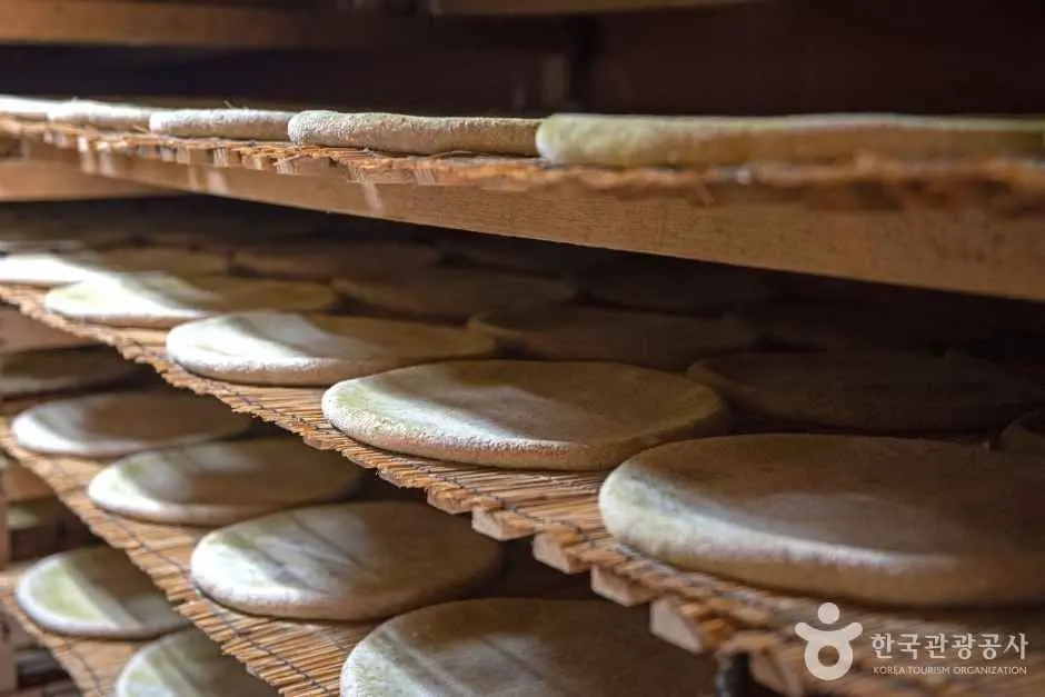 Traditional makgeolli rice wine production at Geumjeongsan fortress area